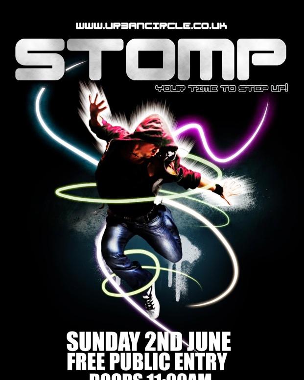 Event poster for Stomp