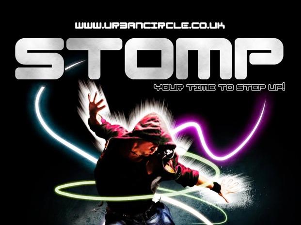 Event poster for Stomp